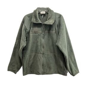 US Military Gen III Polartec 100 Cold Weather Fleece Jacket Green Medium Reg